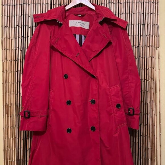 Burberry London Red Coat